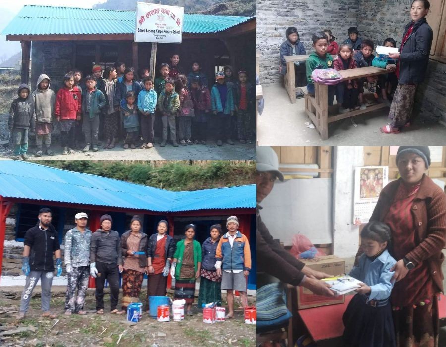 Shree Lapsang Karpo Primary School Tipling Ruby Valley